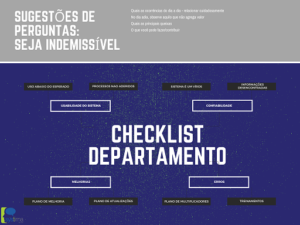 SYSTIMA EDUCACAO - SISTEMAS DE GESTÃO ERP - Checklist Departamento II